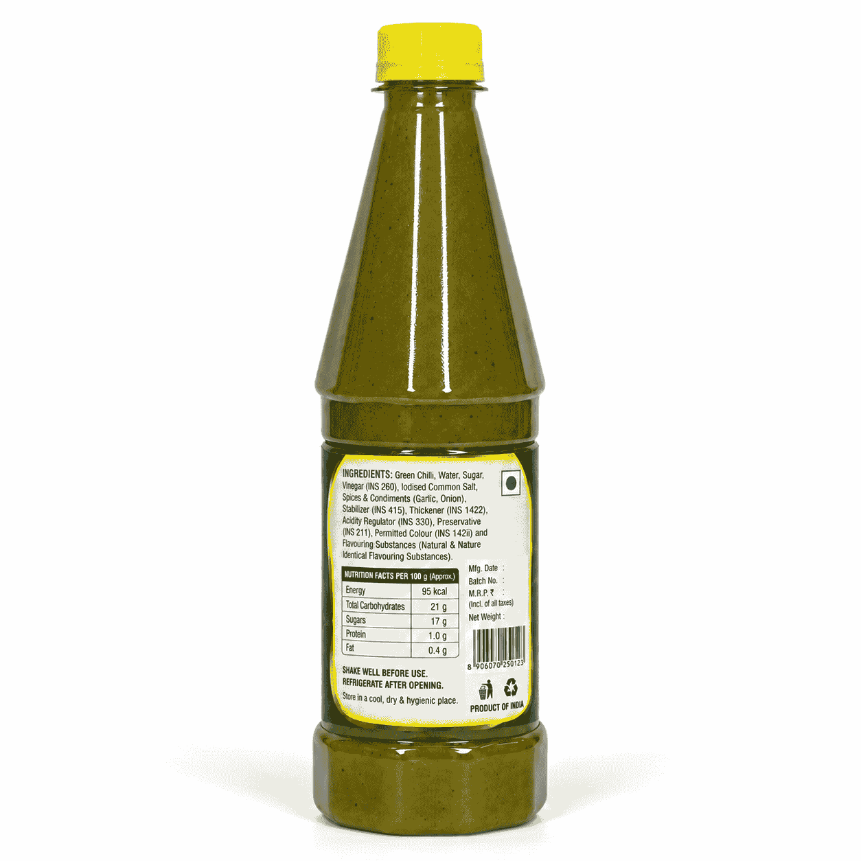 Green Chili Sauce 650 GM thumbnail 4