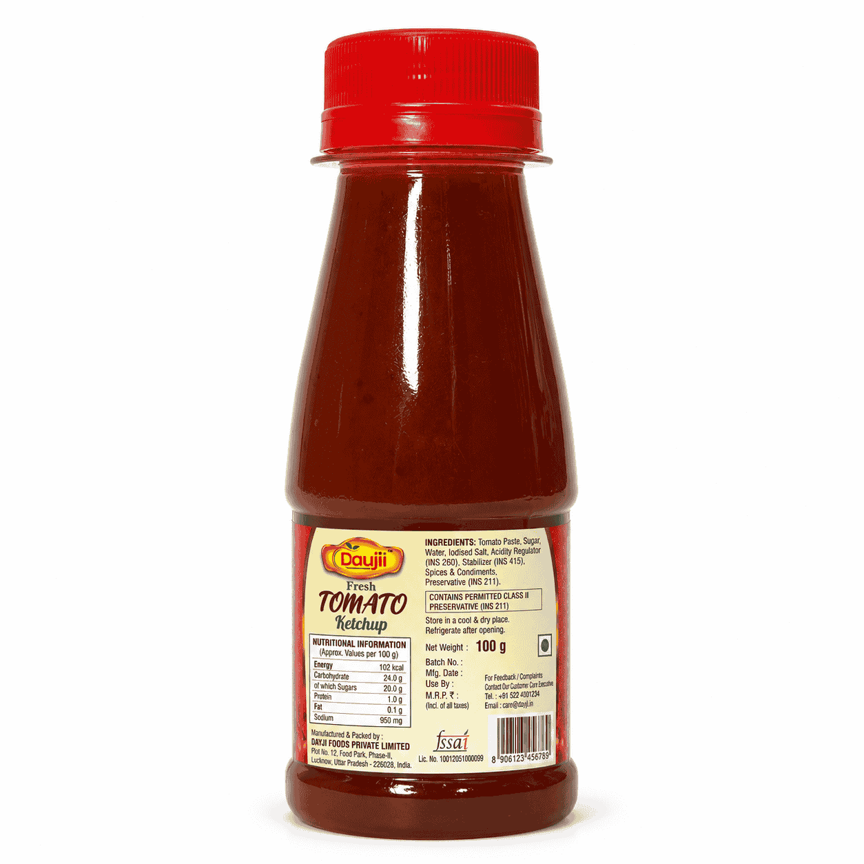 Tomato Ketchup 100 GM thumbnail 3